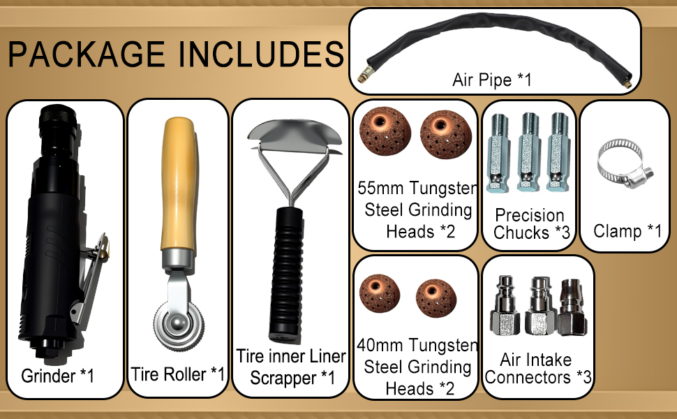 AR TIRE REPAIR POLSH PATCH TOOLS