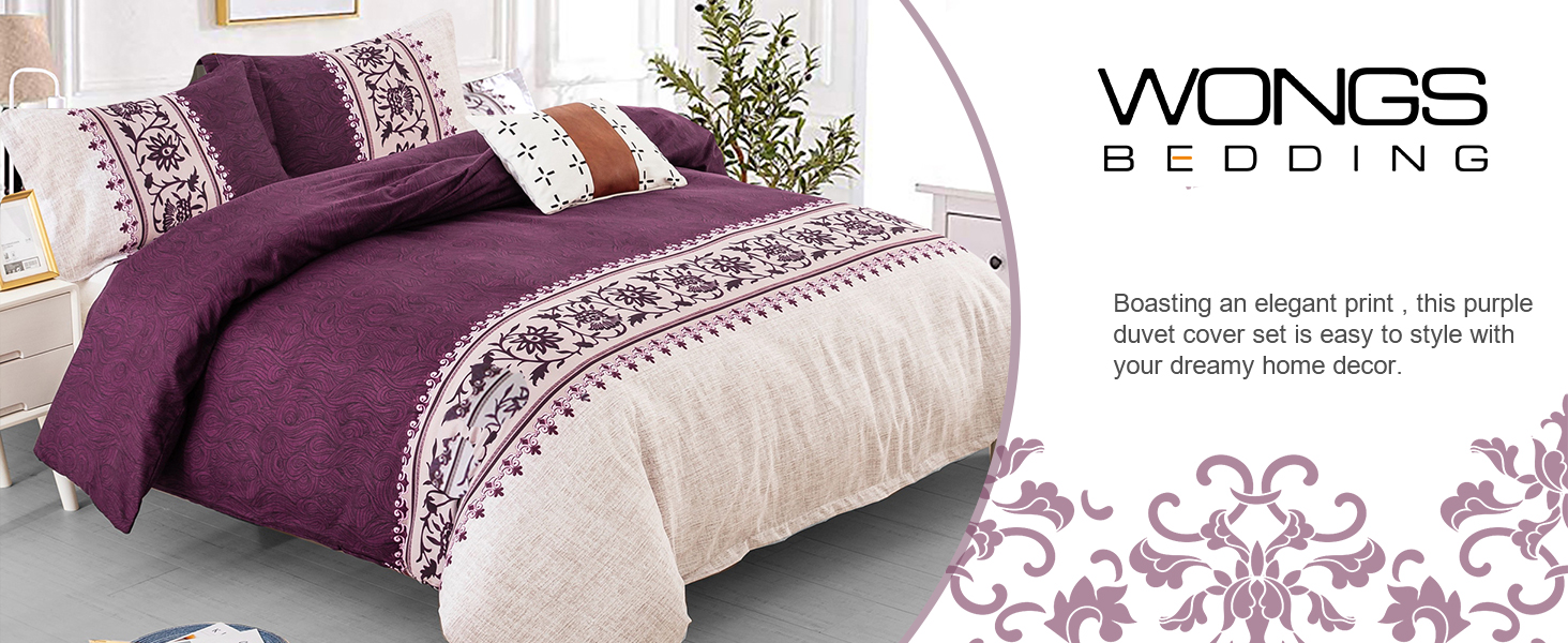 Purple Duvet Cover