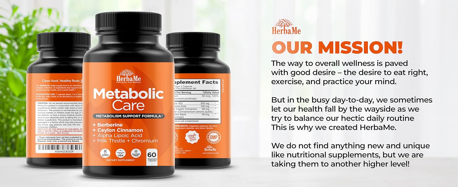 Wellness support supplements natural herbs to curb hunger and reduce food cravings