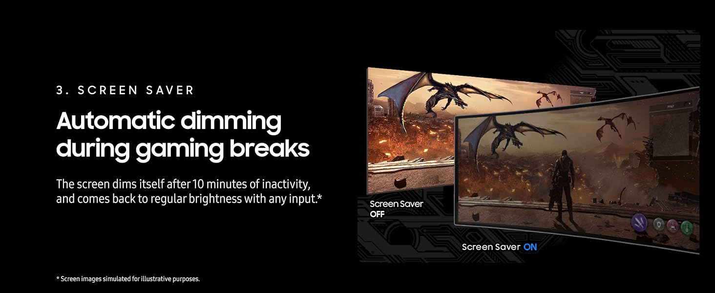 Samsung 49 inch Odyssey OLED G93SC Curved Gaming Monitor