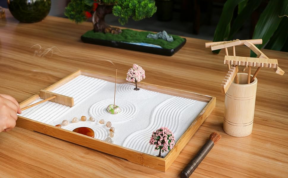 Amazon.com : Zen Garden Rake Tool Accessories - Japanese Sand Zen