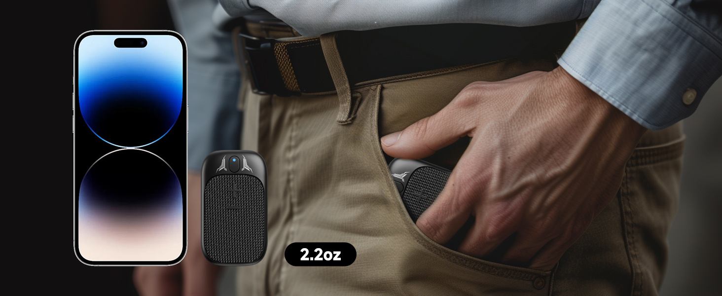 Compact size to fit in your pocket