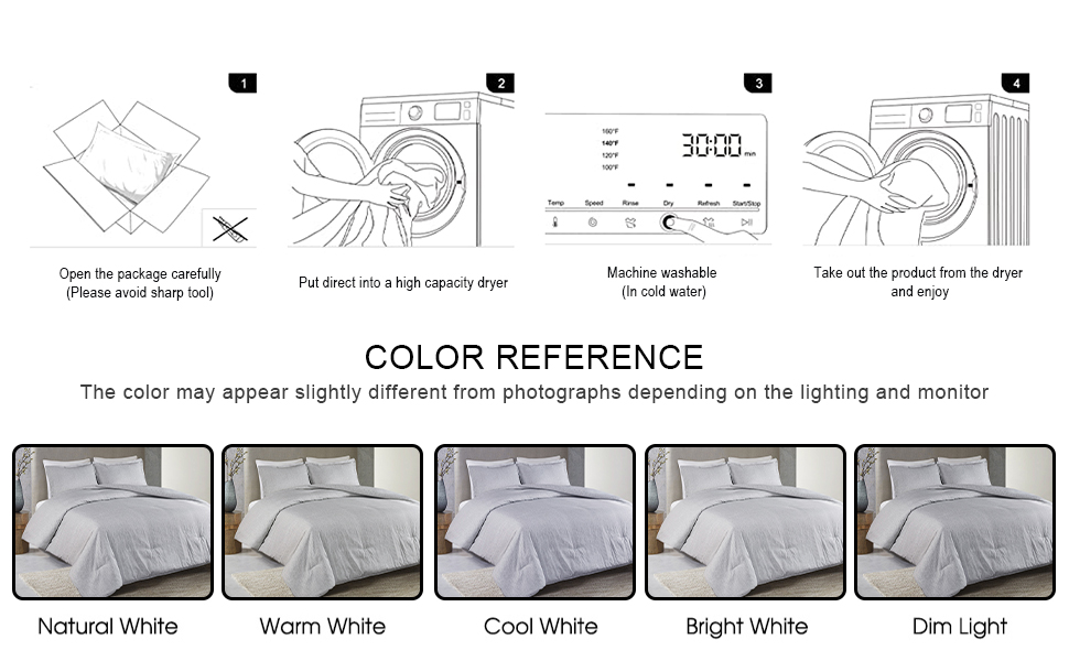 Homechoice Decor 3 Piece Soft and Durable Cationic