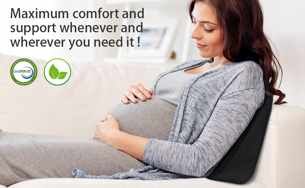 BARST Pregnancy Wedge Pillow for Sleeping, Maternity Wedge Pillow for