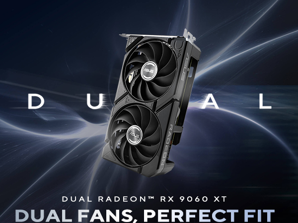 新品未開封 ASUS エイスース Dual Radeon RX9060XT 8G ASUS Dual Radeon™ RX9060XT 8G GDDR6
