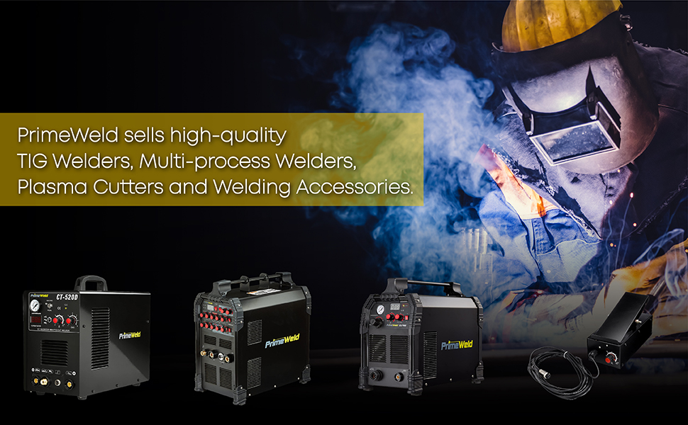 Primeweld sells high quality TIG welders, multi-process welders and plasma cutters