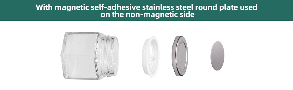 Magnetic Spice Rack For Refrigerator Cabinet