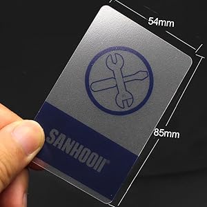 plastic card repair tool