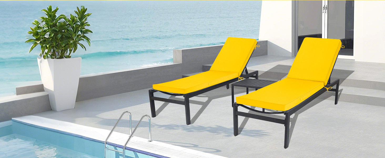 Chaise Lounge Cushion Outdoor