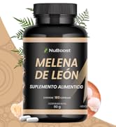 Nuboost Melena de León Puro 180 Caps para 3 Meses de consumo, Hongo Melena de Leon, Lions Mane Ca...