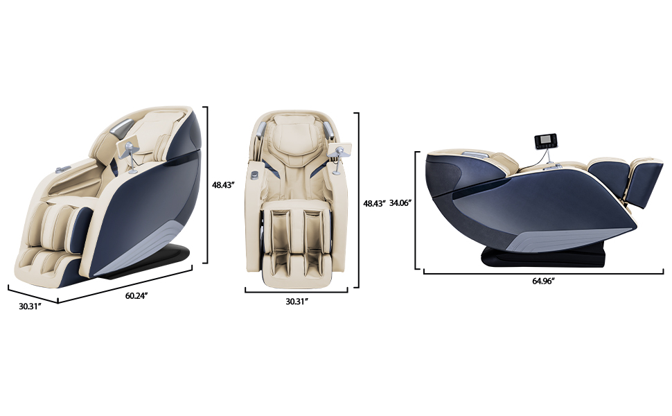 MASSAMAX MD908 3D MASSAGE CHAIR