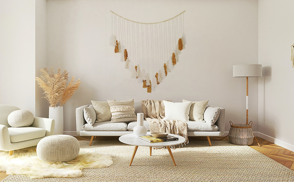Coucou Large Macrame Tassel Wall Hanging