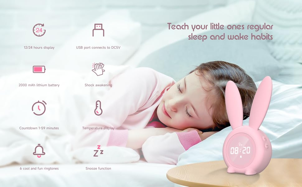 Wecker Digital Kinder