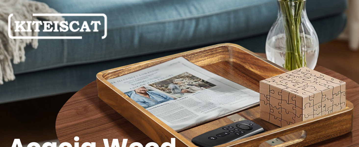 Acacia Wood Serving Tray