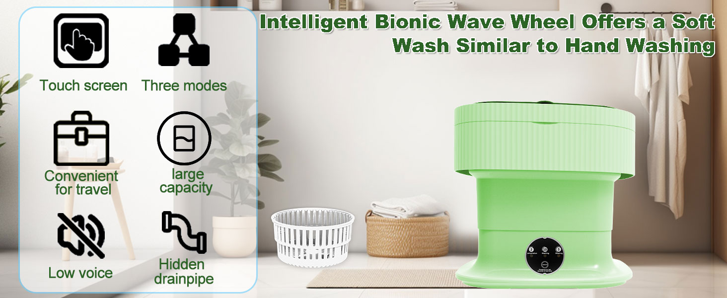 mini folding washing machine