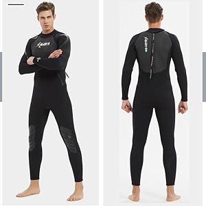 Amazon | MORGEN SKY ウェットスーツ メンズ 2mm/3mm ワンピース