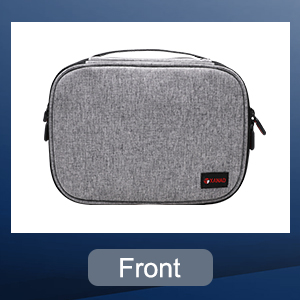 3 Compartments Travel Accessories Bag