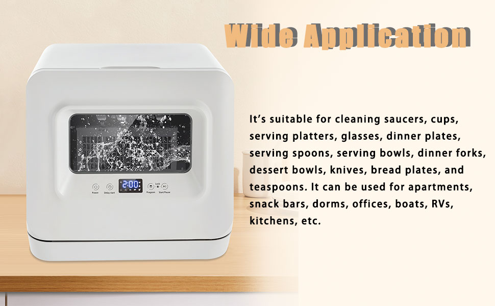 3-In-1 Portable Dishwasher