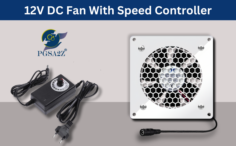 80mm AC Plug Fan, Adjustable Speed Controller, PC fan, Doorway 