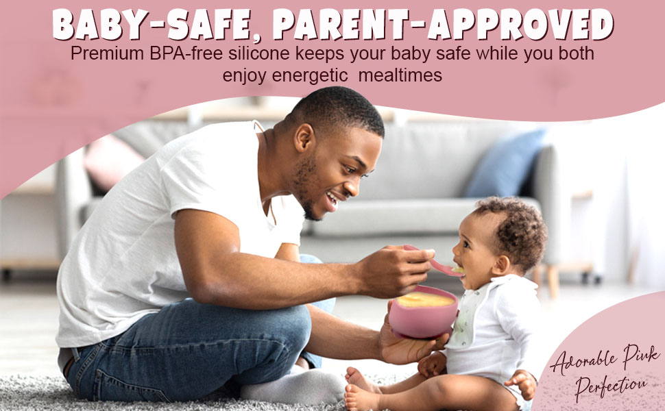 silicone baby feeding set; silicone weaning set: silicone baby weaning set; baby feeding set pink