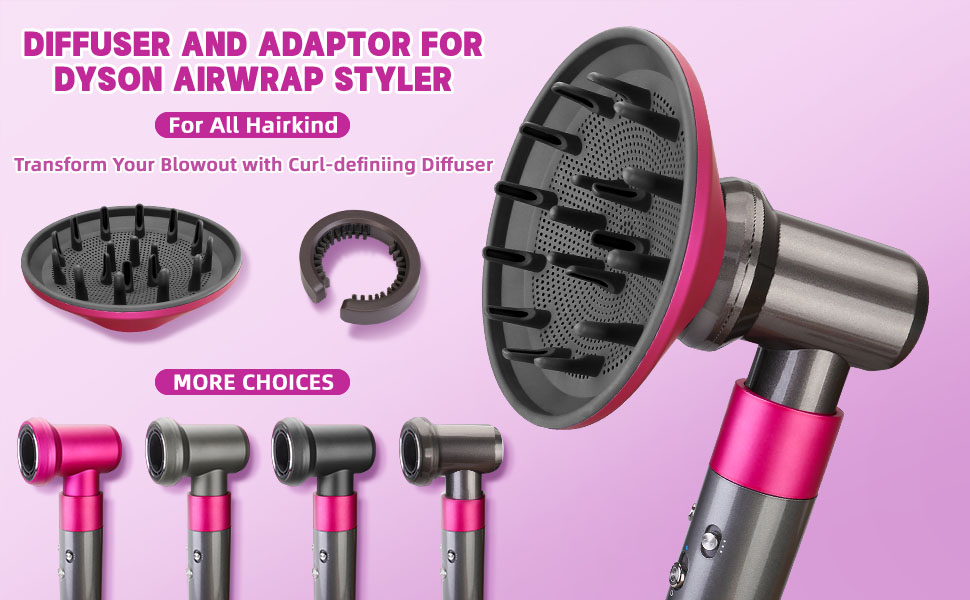 AFDD Adaptor and Diffuser Compatible with Dyson Airwrap