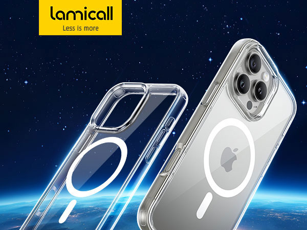 Lamicall Magnetic Case for iPhone 16 Pro Max Case for