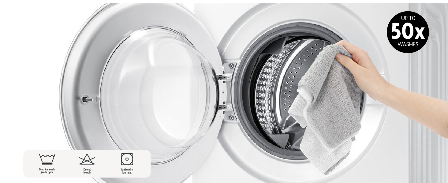 Washable and Reusable Paperless Towels-Microfiber Cleaning Cloth Roll