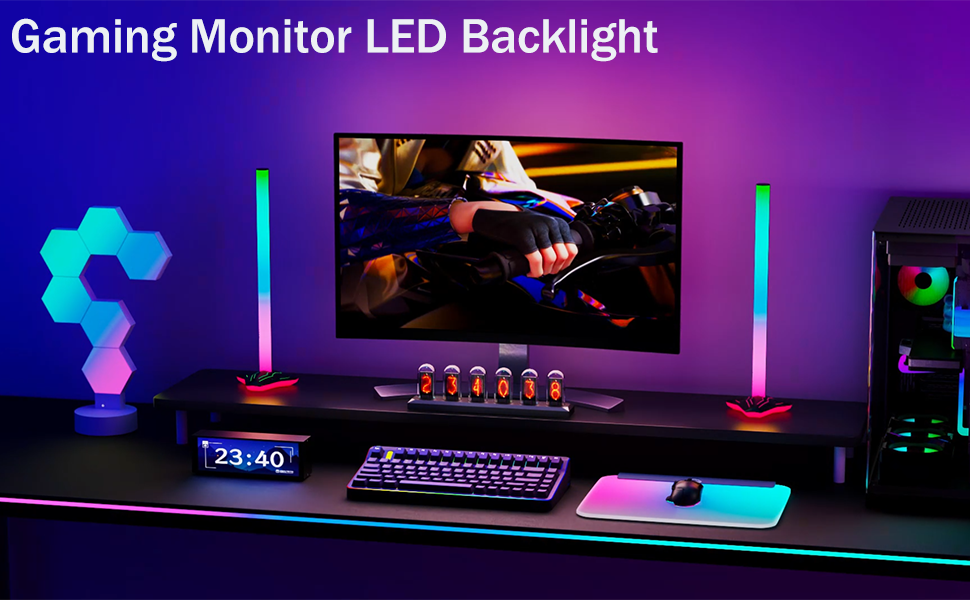 Gaming Monitor LED Backlight