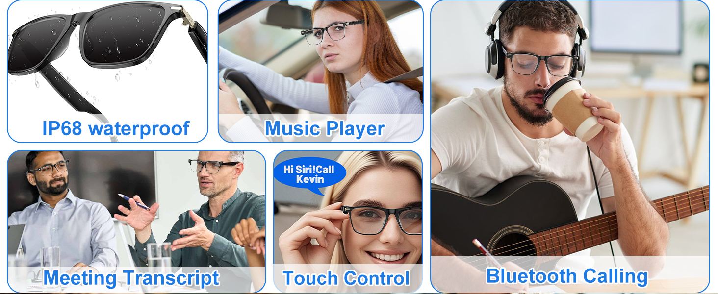 AI Translation Smart Glasses with 138 Languages