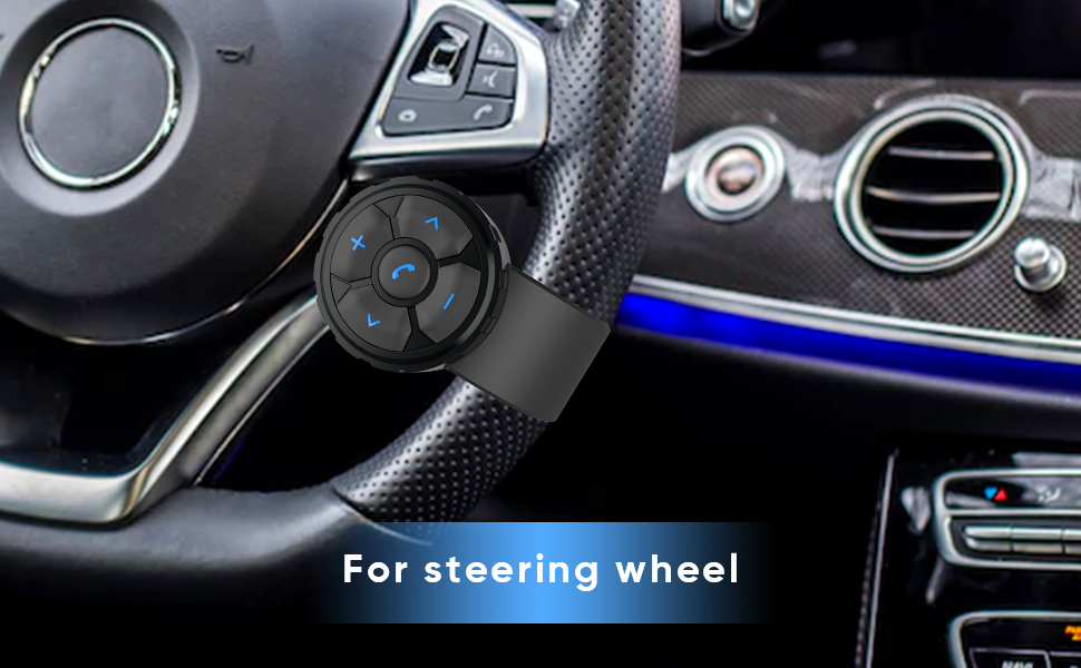 Bluetooth remote control.