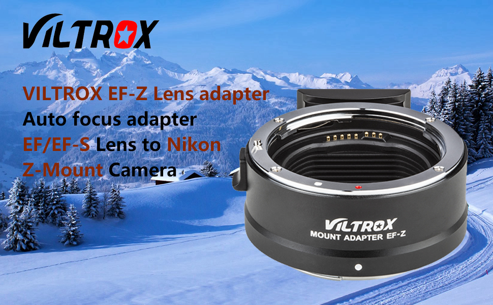 Amazon.com : VILTROX EF-Z Lens Adapter EF/EF-S Lens to Z