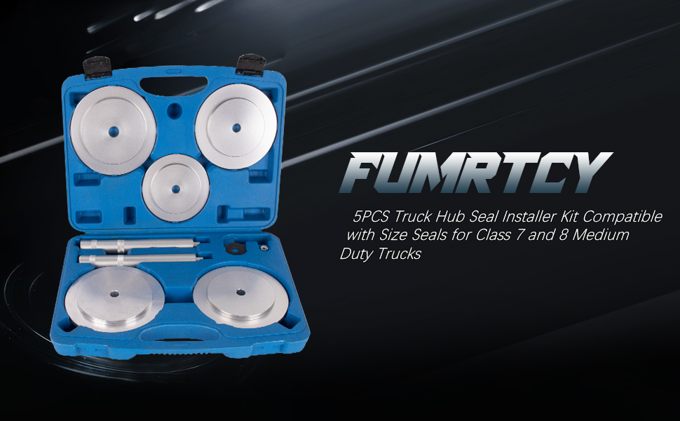Fumrtcy Truck Hub Seal Installer Kit Compatible with Size