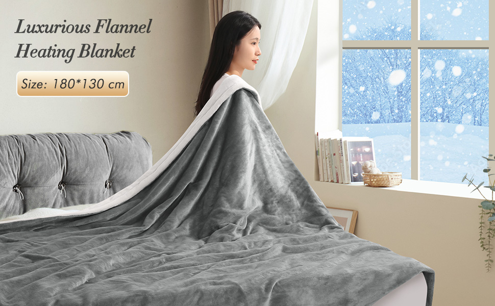Electric Blanket Heated Throw