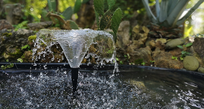 ソーラーポンプ 屋外 ソーラー