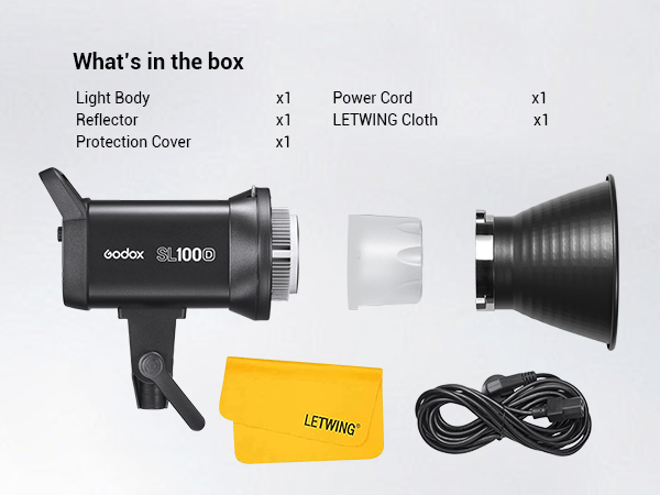 Godox SL100D コンパクト LED ライト Amazon | 【Godox正規代理】Godox SL100D コンパクト LED ビデオ