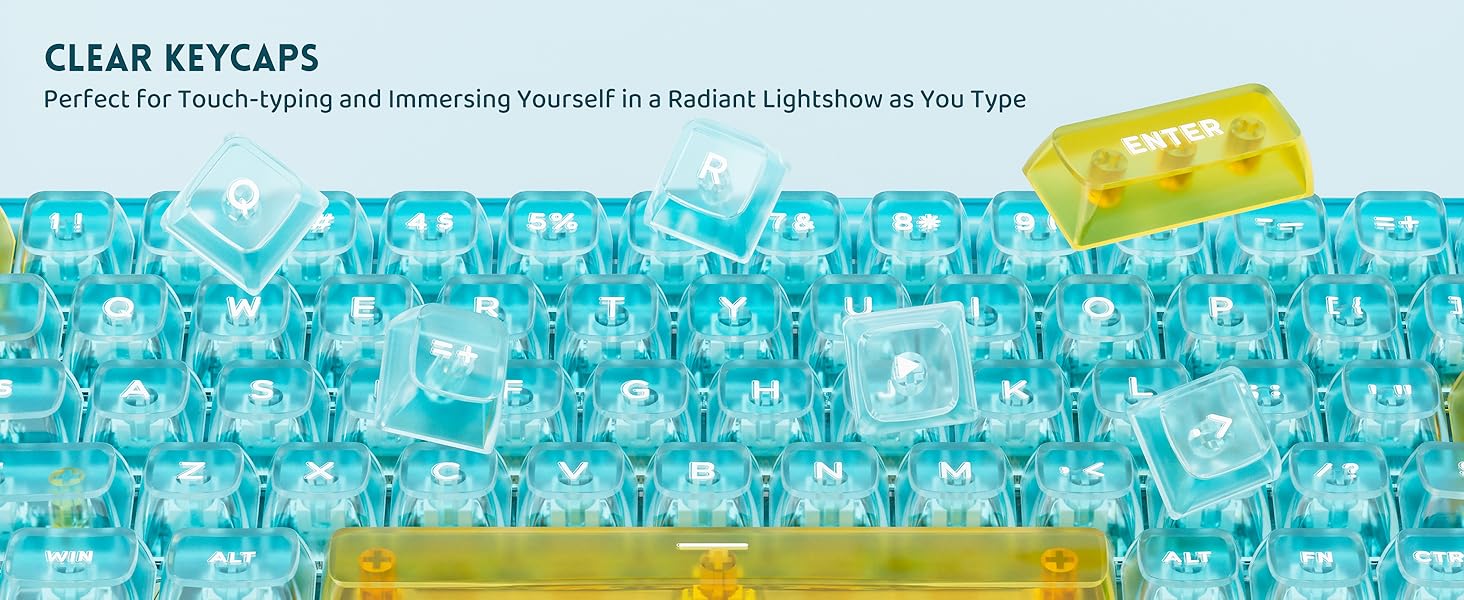 Clear Keycaps