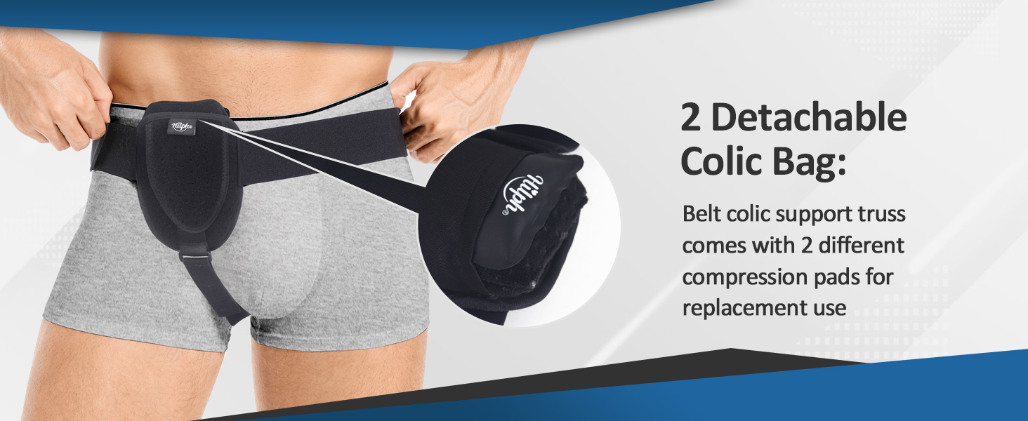 Leistenbruchgürtel für Männer