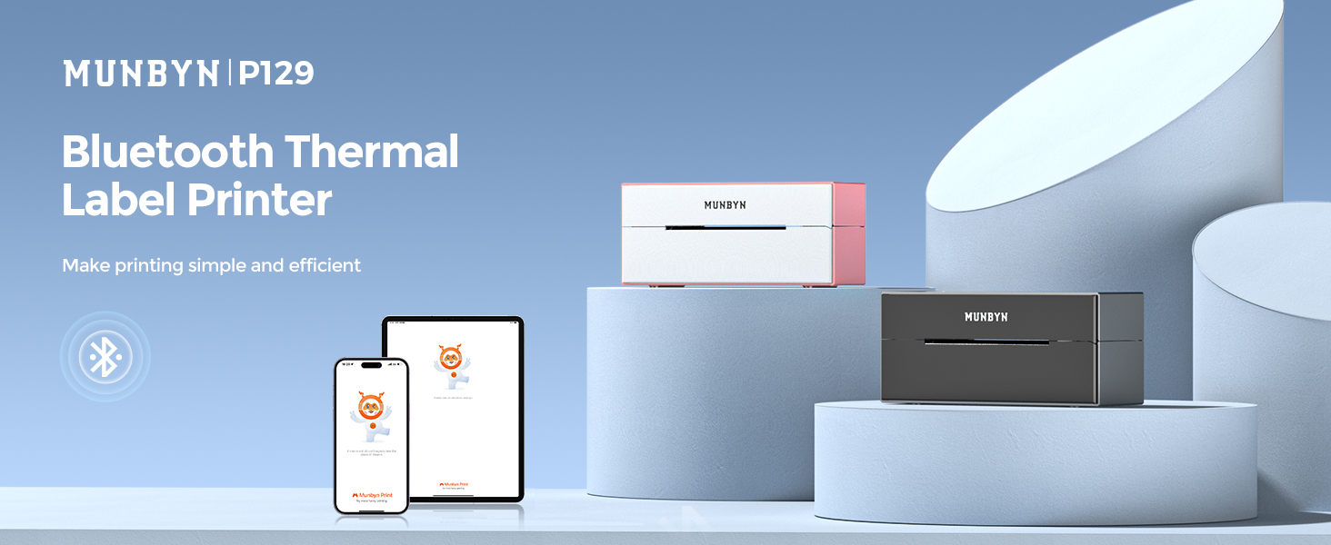 bluetooth thermal label printer