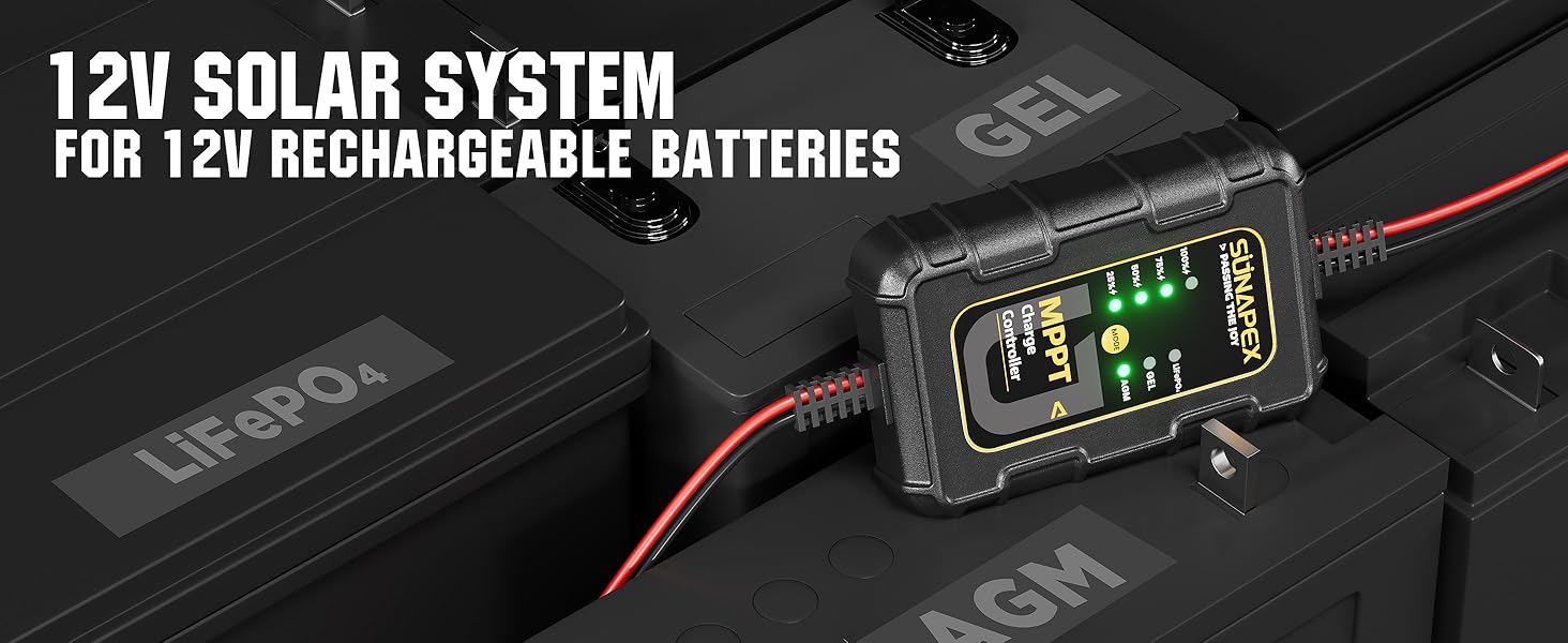 solar battery charge maintainer