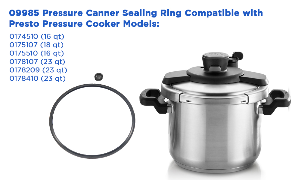 09985 Pressure Canner Sealing Ring,Replacement for Presto