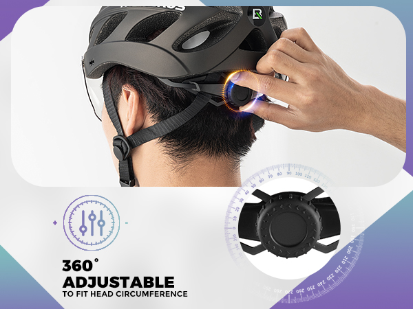 Amazon.com : ROCKBROS Bike Helmet for Adult Men Women with