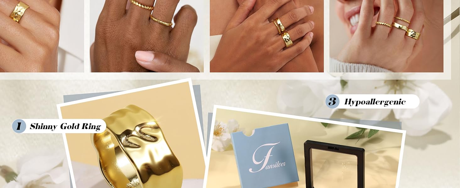 gold rings for women