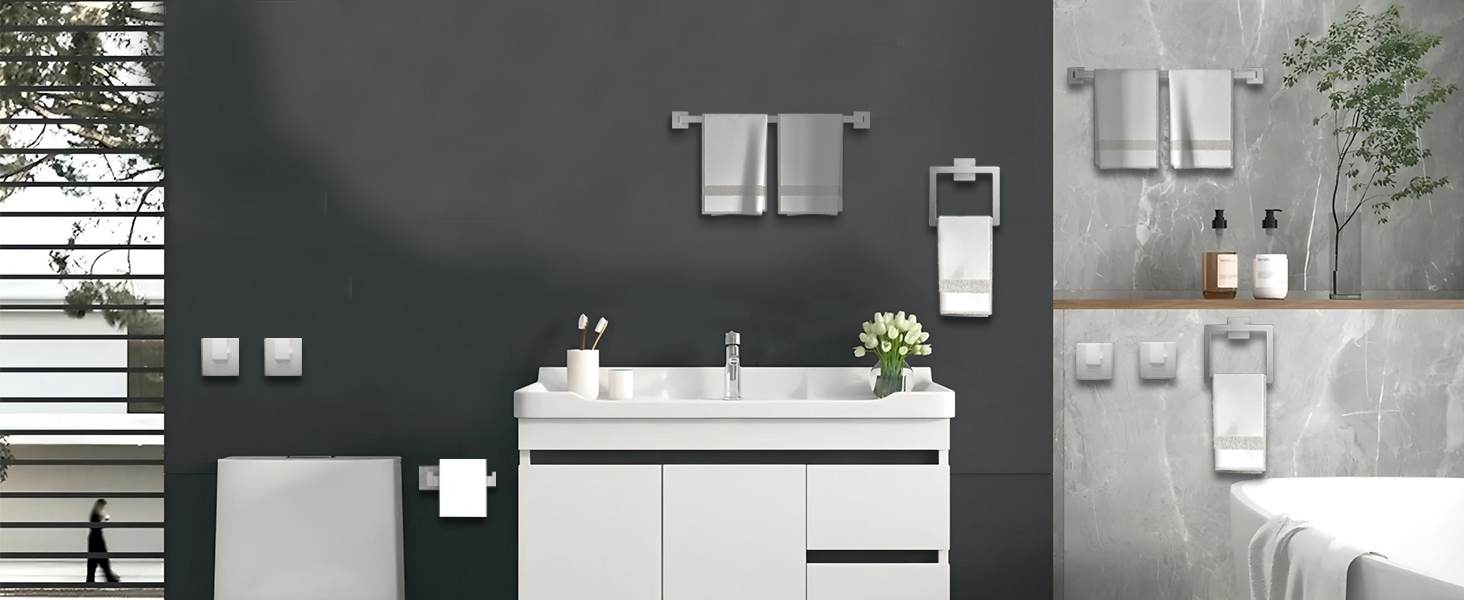 Bathroom hardware set 10 pieces
