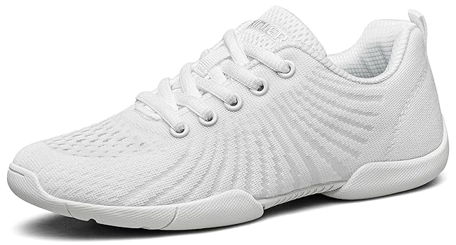 white cheer shoes