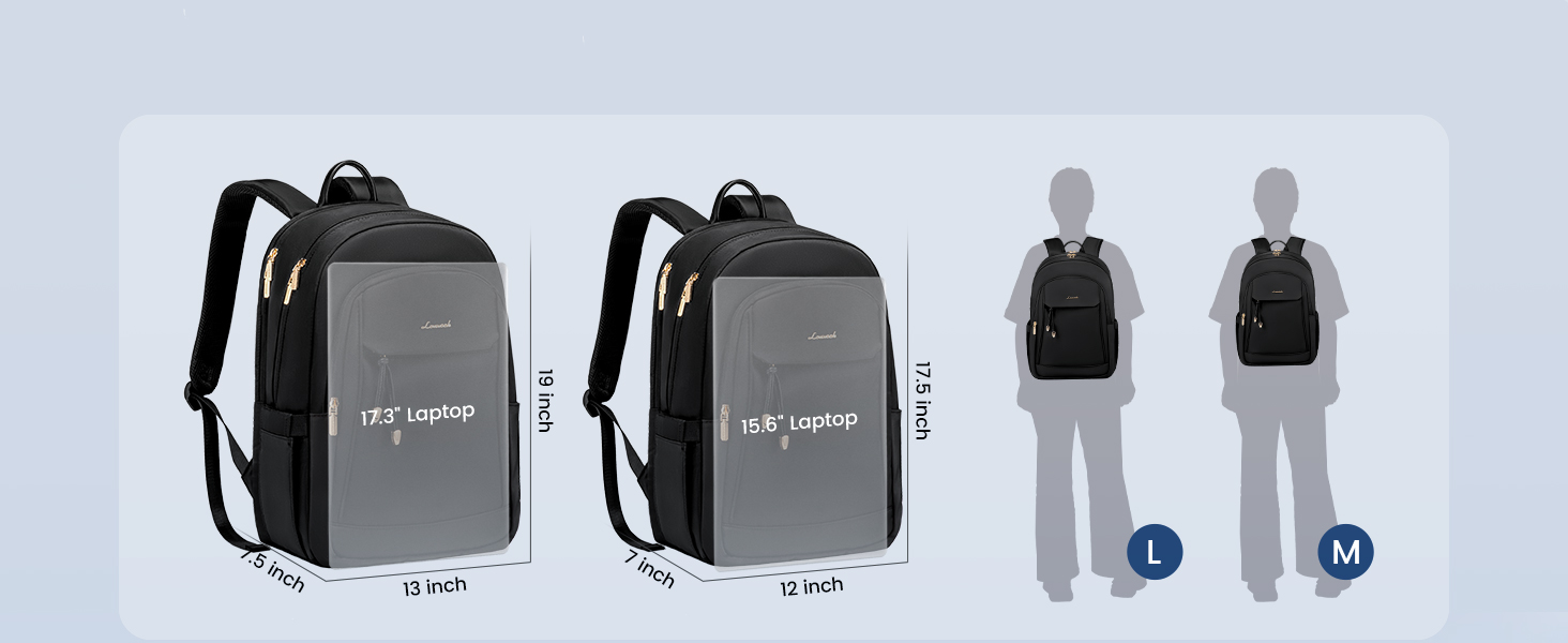 LOVEVOOK laptop backpack for women