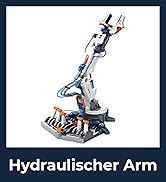 Velleman Roboter Bausatz, Hydraulik-Roboterarm, Spielzeugroboter, STEM-Konstruktionsspielzeug