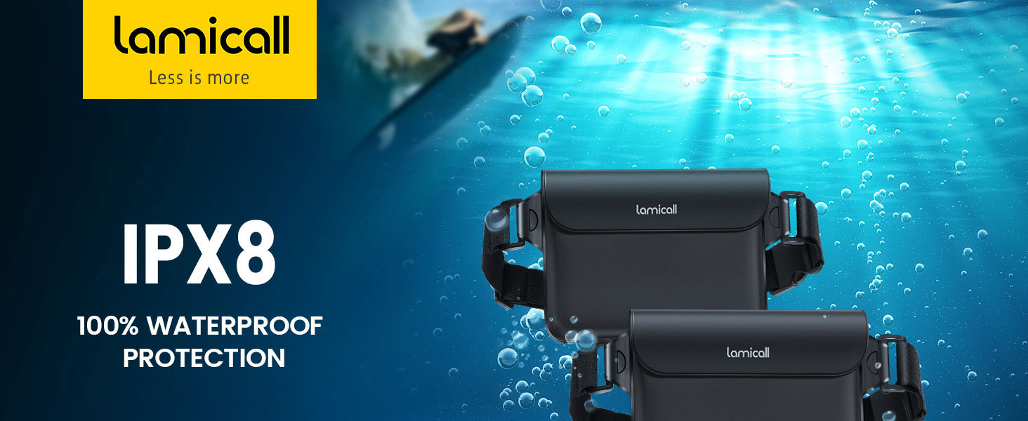 waterproof phone pouch