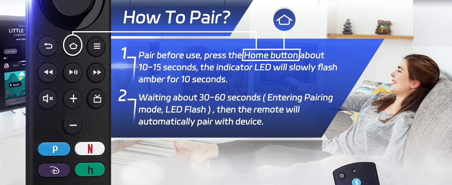 Smart TVs remote stick