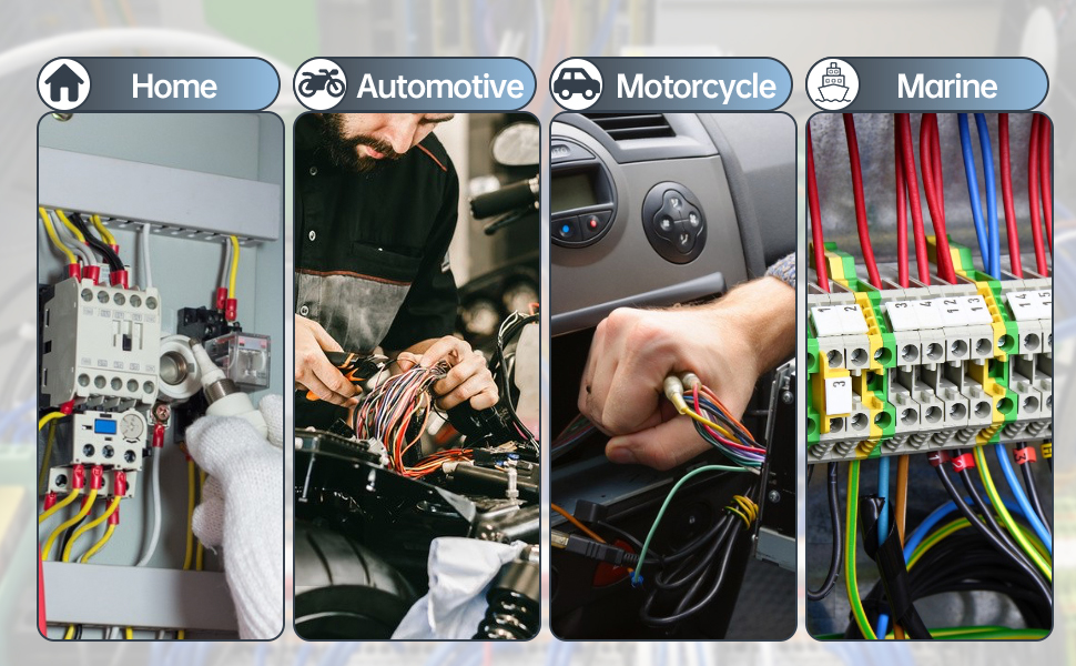 Terminales Eléctricos ➤ De Ojo, Fastons, Conectores Mc4, Termoretractil