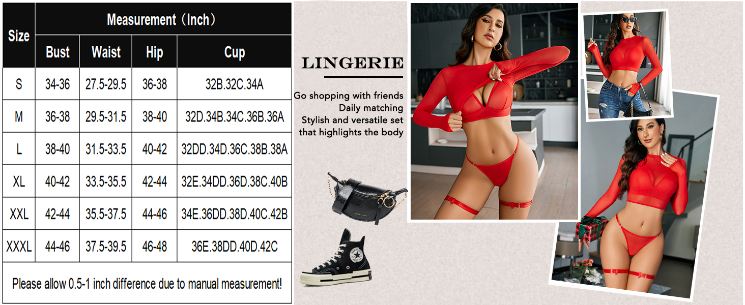 sexy lingerie set for women